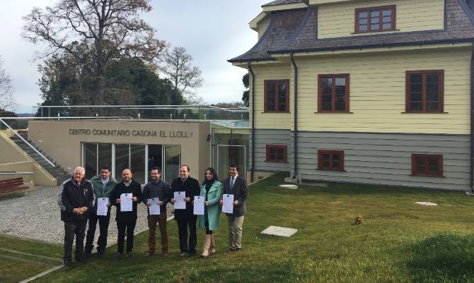 Municipalidad de Paillaco recibió llaves de Monumento Histórico Casona de El Llolly