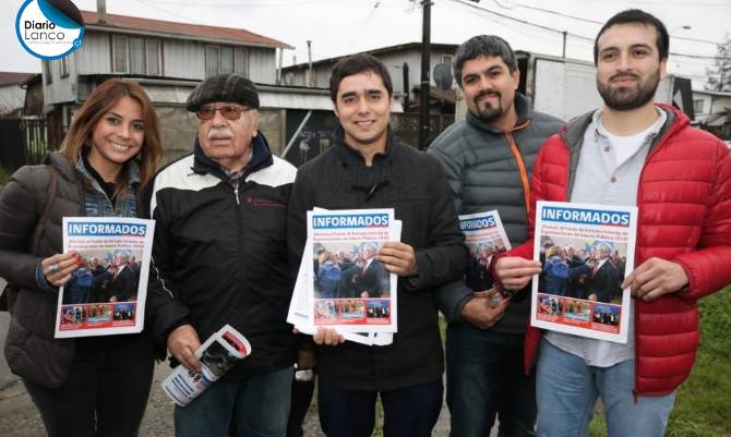 Lanco destacó en la región por la utilización de oficina de atención móvil "InfoBus"