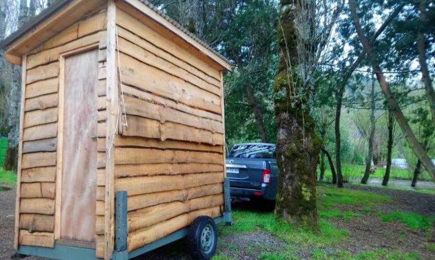 Instalan casetas para avistamiento de aves en humedales de Los Lagos y Panguipulli