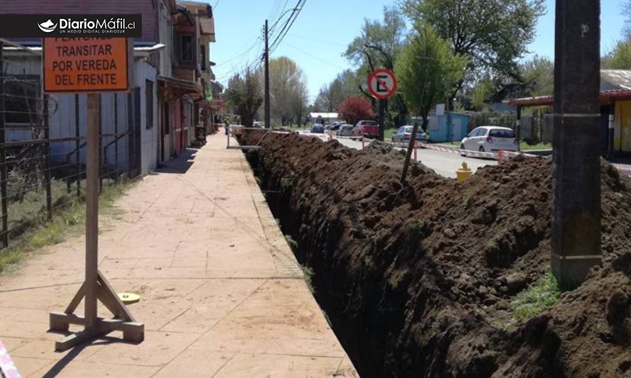 Acoval exige a Essal cambio de todas las tuberías de asbesto cemento de Máfil