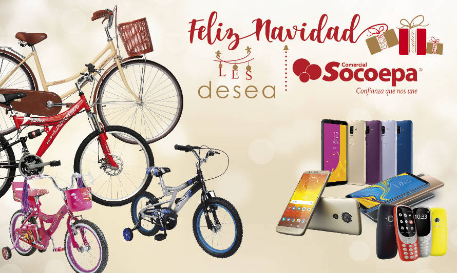 Sus regalos favoritos están en Comercial Socoepa