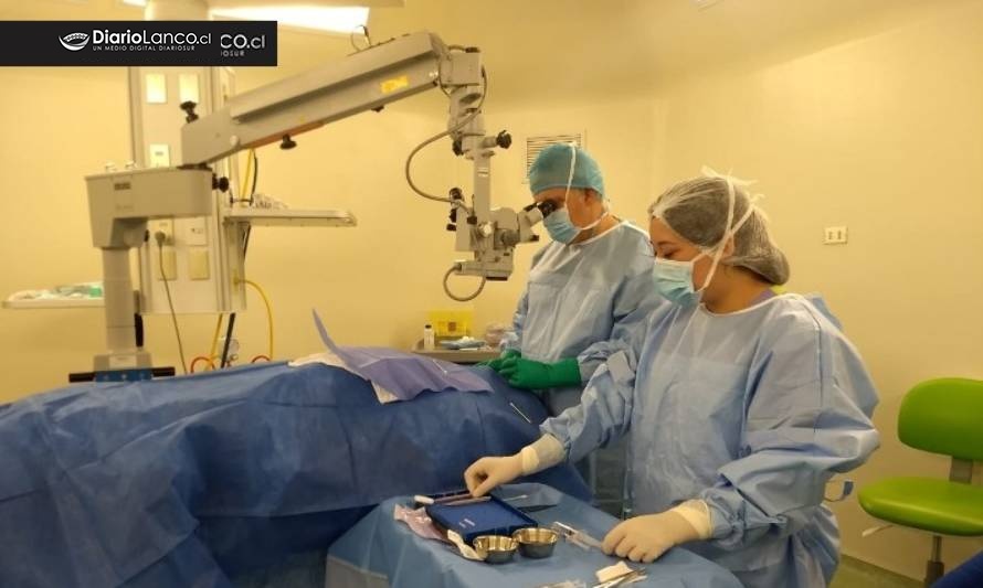 Cirugías oftalmológicas en Hospital Lanco beneficiarán a 200 usuarios en lista de espera