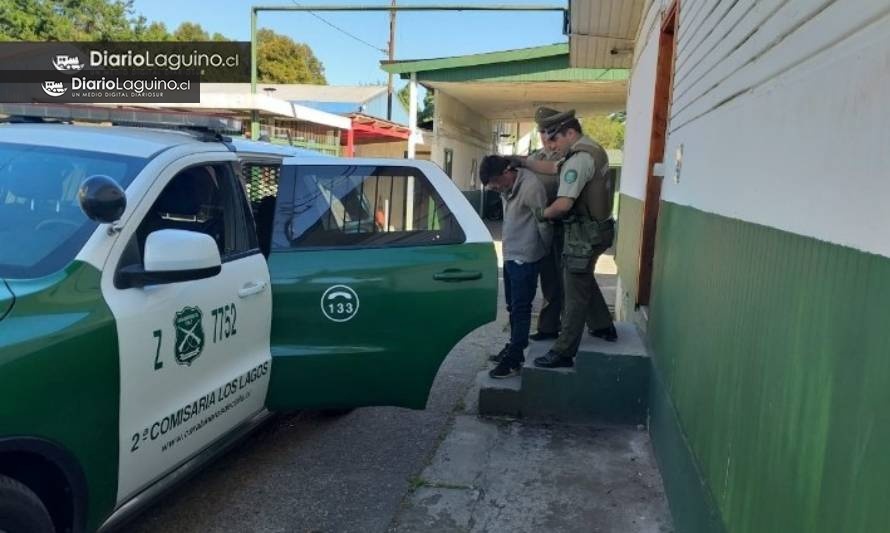 Capturan a ladrón que fue descubierto por su víctima cuando ingresaba por una ventana