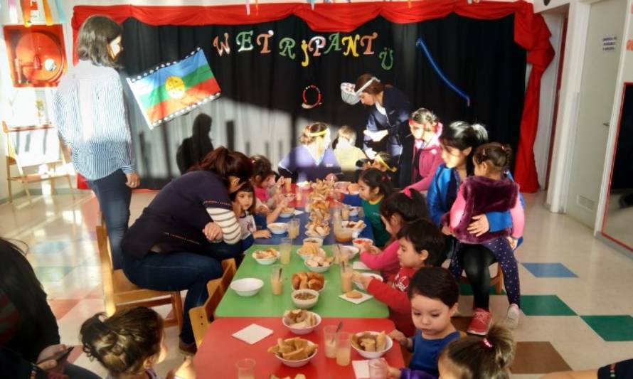 [LANCO] Jardines infantiles de Integra celebraron We Tripantu mapuche