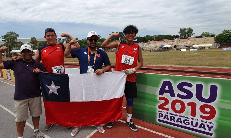 Atleta lanquino alcanzó medalla en Juegos Sudamericanos Escolares