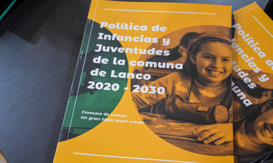 Comuna de Lanco lanzó inédita política de Infancias y Juventudes 2020-2030