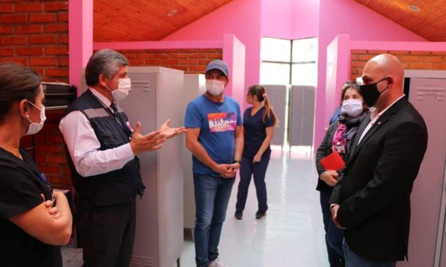 Autoridades recorrieron hospitales de la región para constatar espacios y abastecimiento de insumos