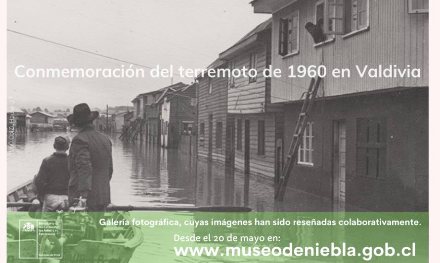 Con colección digital de fotografías conmemoran los 60 años del terremoto en Valdivia
 