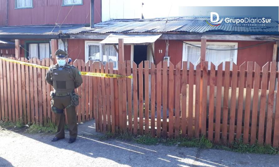 Encuentran cuerpo al interior de un domicilio en Los Lagos