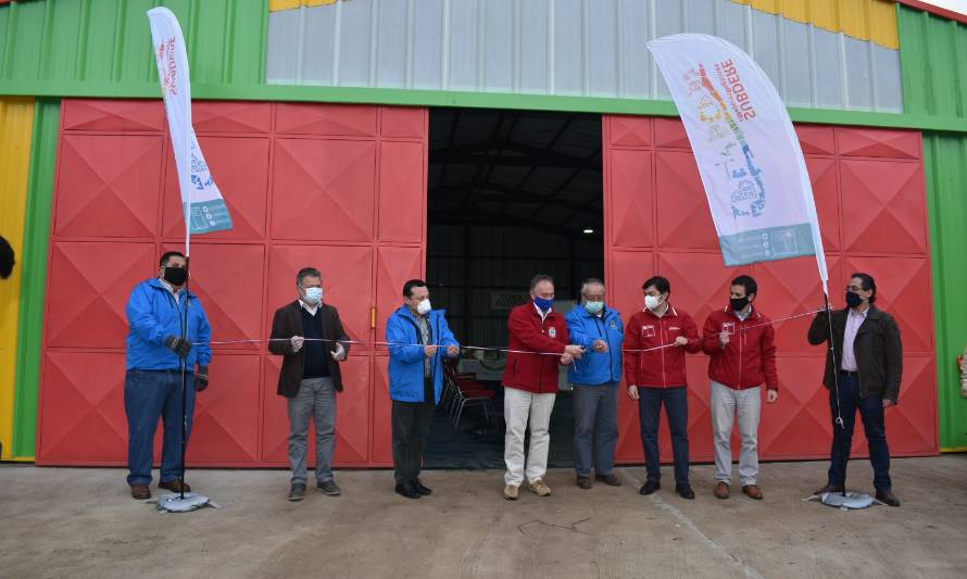En Lanco inauguraron moderno Centro de Gestión de Reciclaje