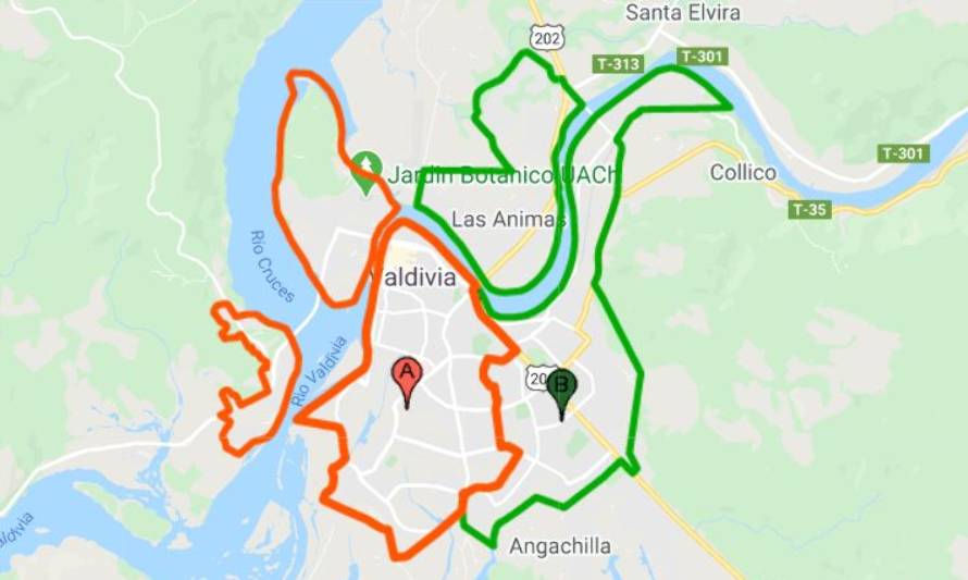 Decretan preemergencia ambiental para Valdivia este lunes