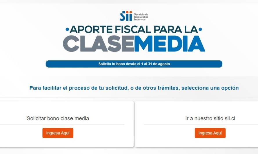 Bono Clase Media: Este viernes comienza pago de los $500 mil