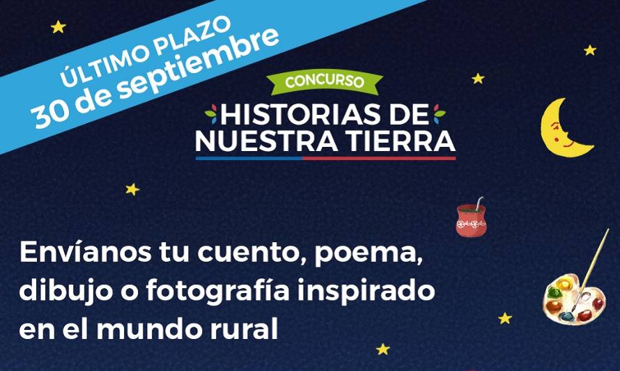 Último plazo para participar en concurso Historias de Nuestra Tierra