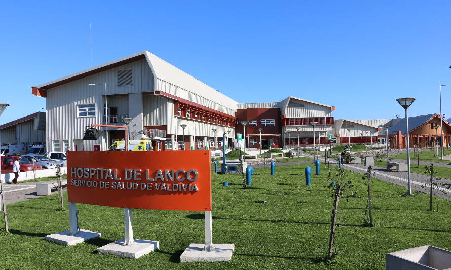 Hospital de Lanco retornó a la normalidad de sus funciones