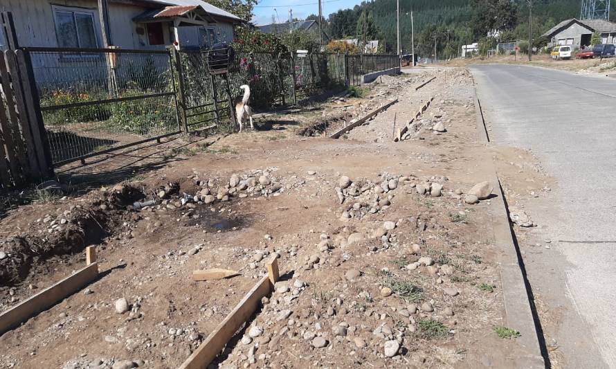 Comuna de Lanco se adjudicó tres nuevos proyectos de pavimentación