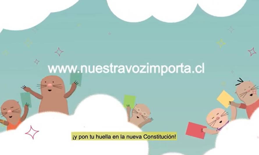 Lanzan innovadora plataforma para llevar la voz de los niños, niñas y adolescentes a la Nueva Constitución