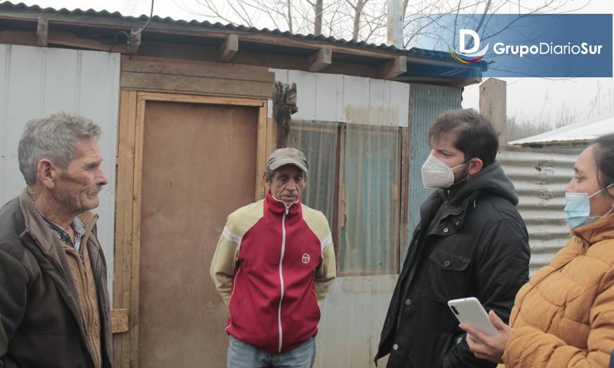 Gabriel Boric desde Valdivia: “No puede haber desalojo sin solución habitacional”