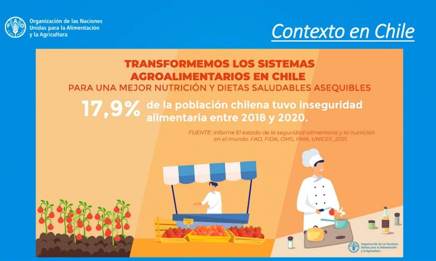 Consultora FAO hizo charla por Día Mundial de la Alimentación junto a Nutrición y Dietética USS