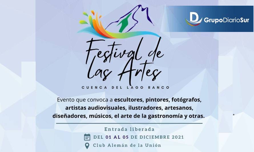 Se viene con todo: "Festival de las Artes" se realizará en La Unión del 1 al 5 de diciembre
