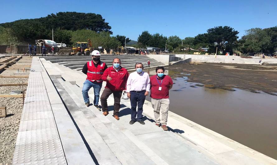 En fase final se encuentra obra de nuevo borde fluvial del río Lingue en Mehuín