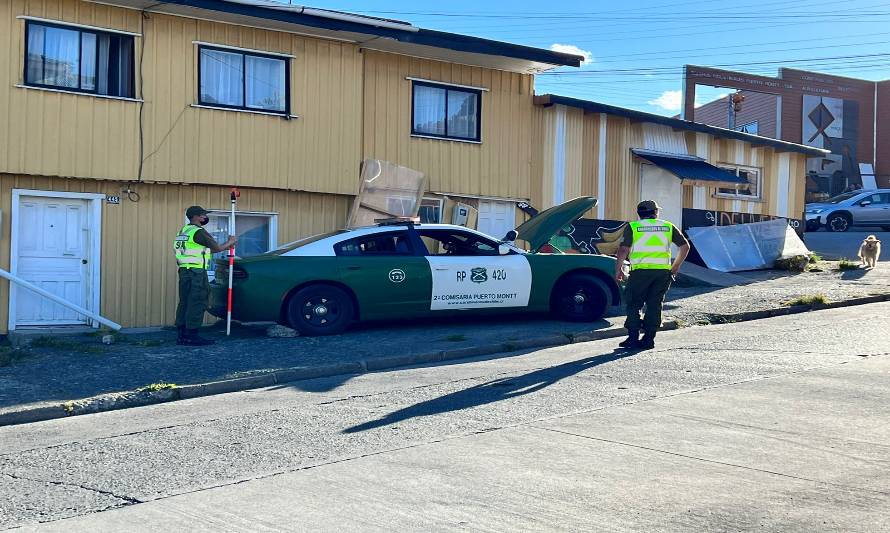 Auto patrulla de carabineros atropelló a peatón en medio de procedimiento policial 