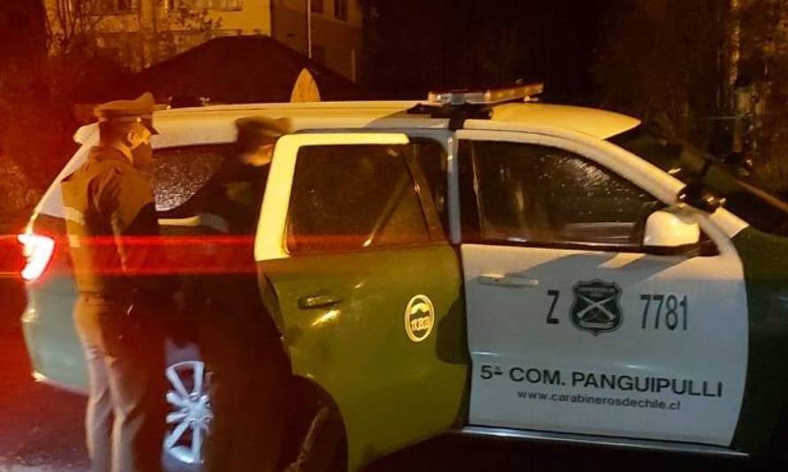 Conoce la pena recibida por sujeto que golpeó a carabinero en Coñaripe