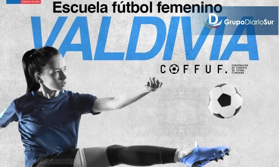 Abrirán escuela de fútbol femenina en Valdivia