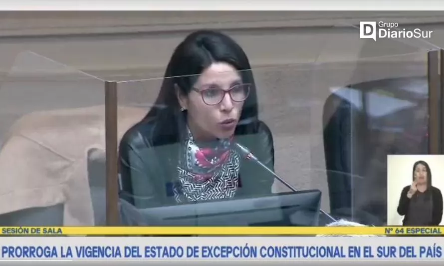 Senadora Gatica: "Paola Peña no se está tomando en serio el cargo que ejerce"