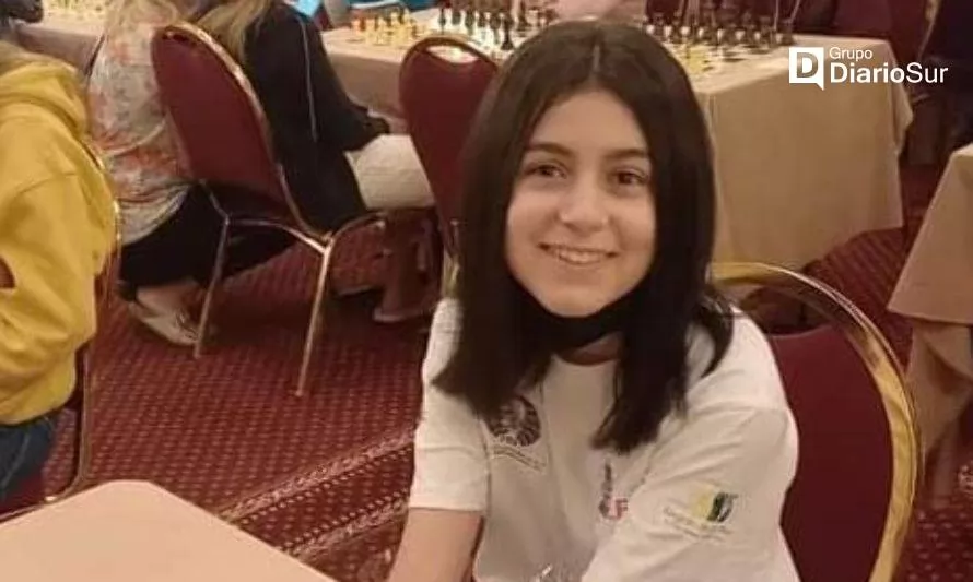 Lya Fischer, la ajedrecista valdiviana que representará a Chile en Paraguay