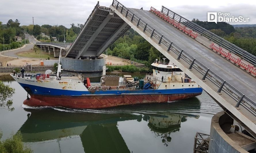 Anuncian nueva apertura del puente Cau Cau para este sábado