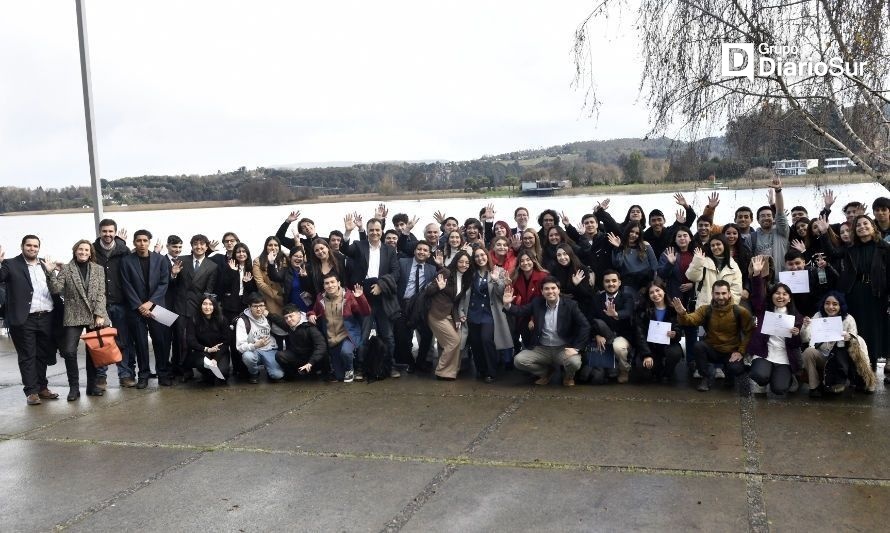 Encuentro nacional de Derecho reunió a alumnos en Valdivia