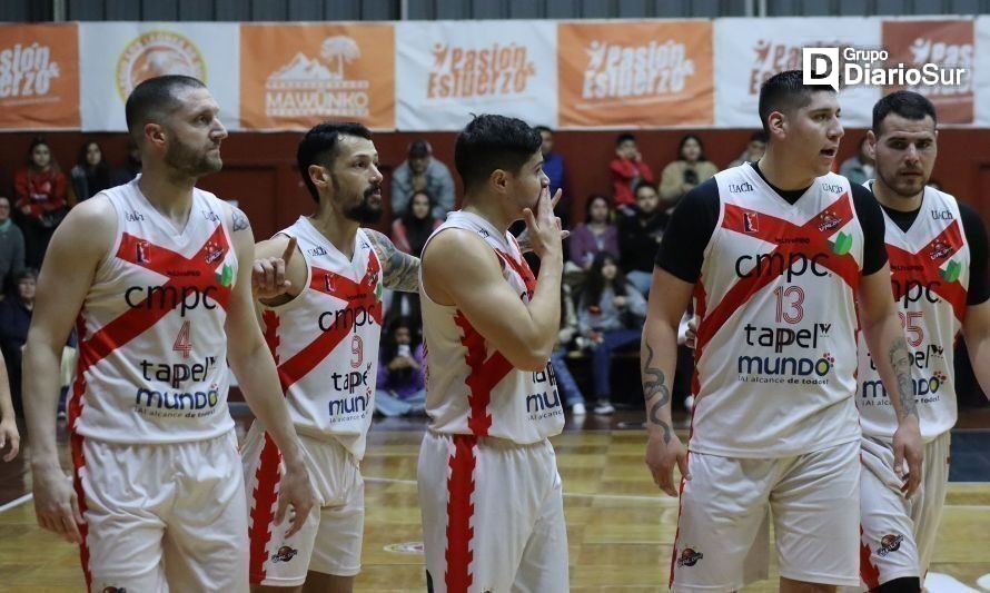 CDV no pudo de visita contra el quinteto de los felinos. Crédito: LNB Chile.