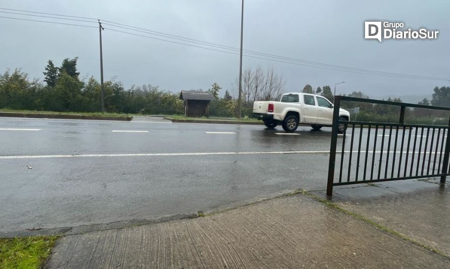 Vecinos del sector Cayumapu preocupados por inseguridad vial