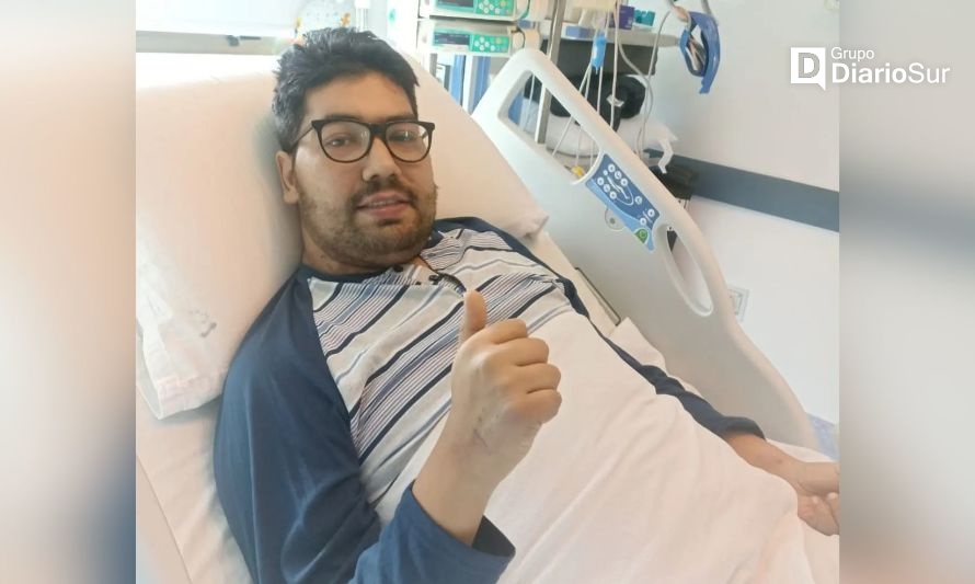 Concejal paillaquino recibe alta médica con un nuevo corazón