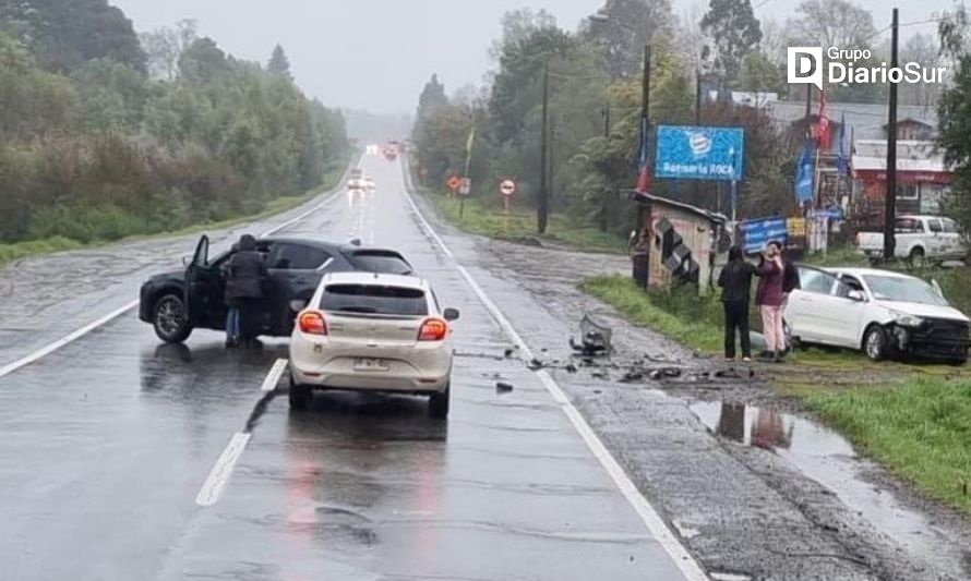 Otro accidente en la salida norte