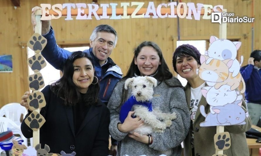 En Panguipulli realizarán 500 esterilizaciones de mascotas