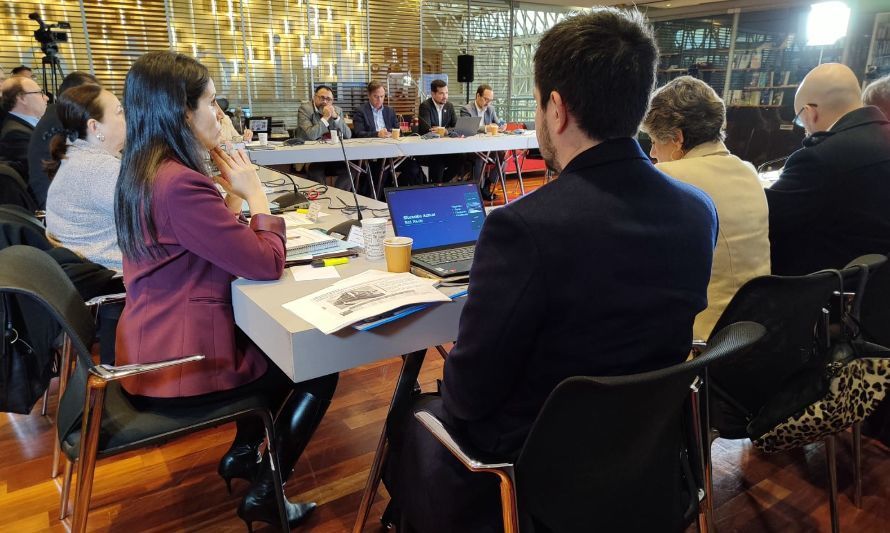 Sesión Comisión de Obras Públicas del Senado