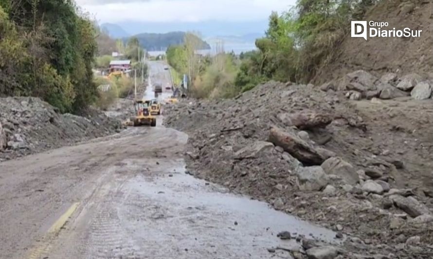 Continúa el paso sólo para peatones en la ruta Futrono-Llifén