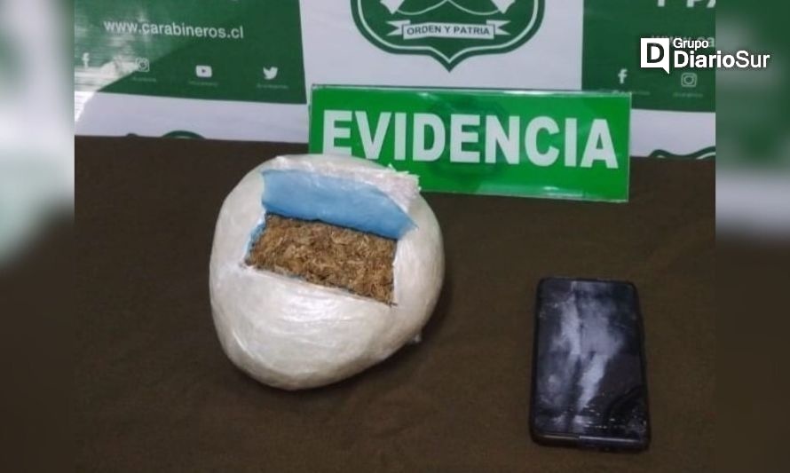 Sujeto es formalizado por tráfico y maltrato de obra a Carabineros