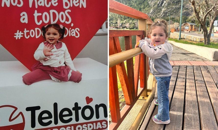 Conoce a Mía Casanova, la pequeña "embajadora llifenina" de la Teletón