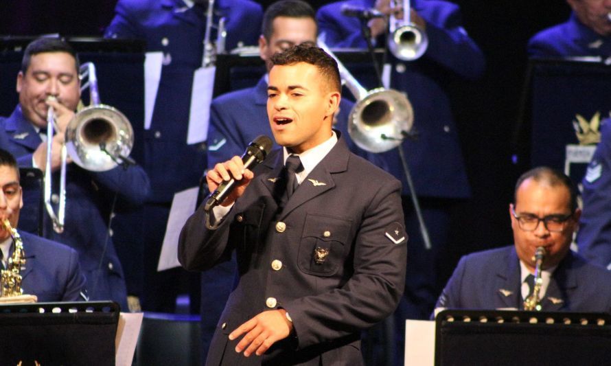 Big Band de la Fuerza Aérea de Chile se presentará en Valdivia