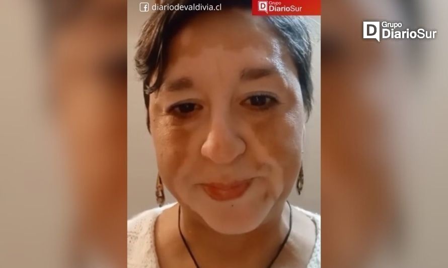 Pamela, cuidadora de sus dos hijos: "La pensión es insuficiente para sus gastos"