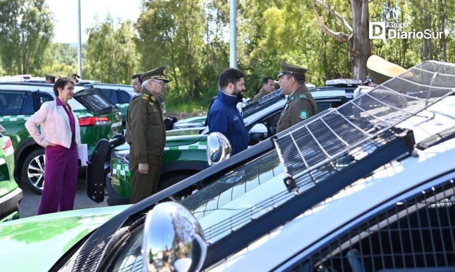 Carabineros de la Región de Los Ríos recibe nuevos vehículos