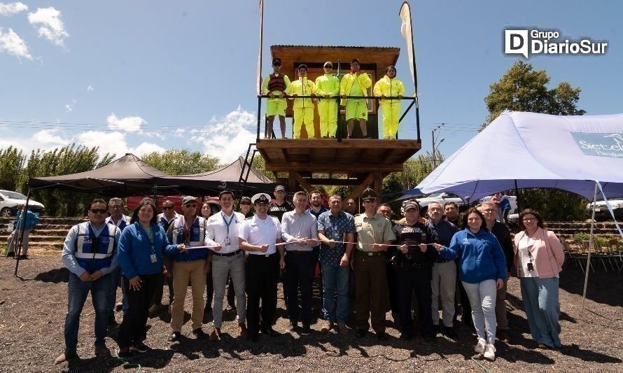 Con playas habilitadas y nuevas torres de vigilancia Panguipulli da inicio al verano 2023-2024