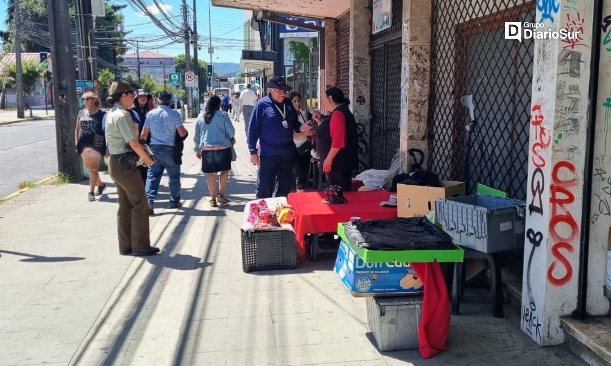 Carabineros de Valdivia realizó un intenso control de seguridad