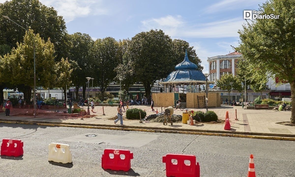 Ya comenzaron a ejecutarse obras para mejorar la Plaza de la República