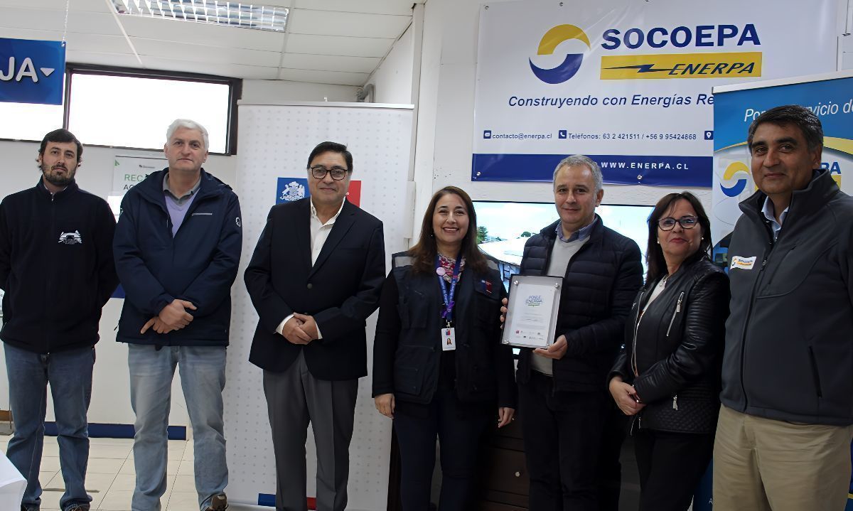 Comercial Socoepa S.A recibe reconocimiento de Ministerio de Energía tras implementar sistema solar fotovoltaico