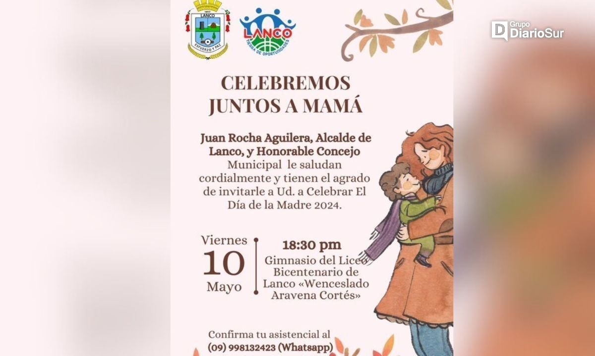 En Lanco las madres tienen un lugar especial