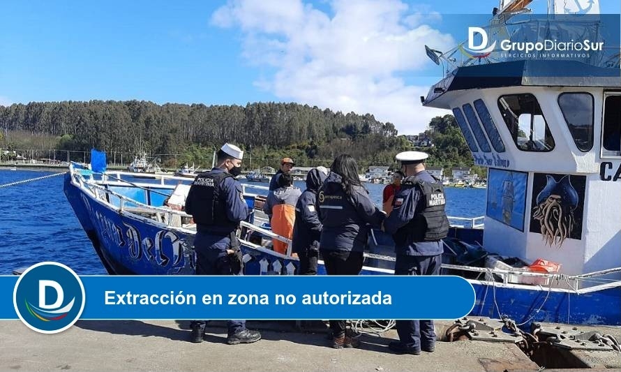 Trabajo interregional de Sernapesca permite importante incautación de reineta