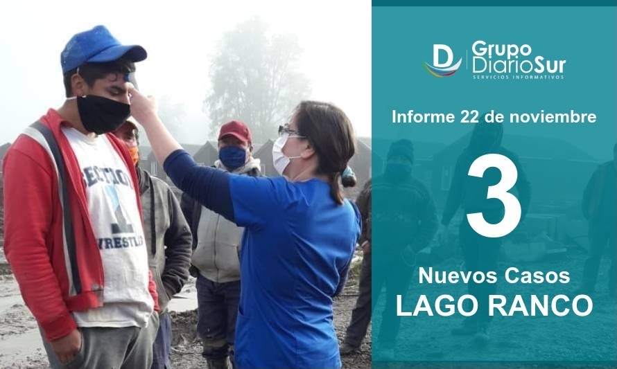 Lactante es uno de los 3 casos reportados en Lago Ranco